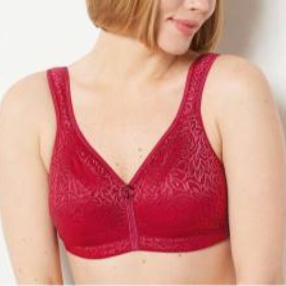 Breezies Champagne Wild Rose Seamless Underwire Support Bra Size 40D - Picture 3 of 6